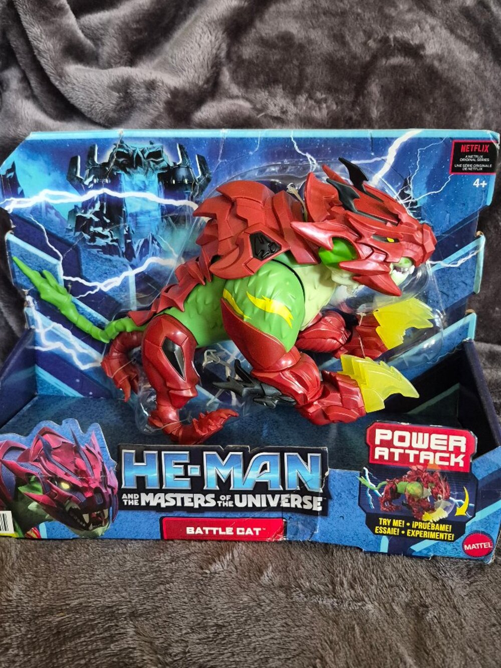 He-Man and the Masters of the Universe Power Attack Battle Cat Action Figure